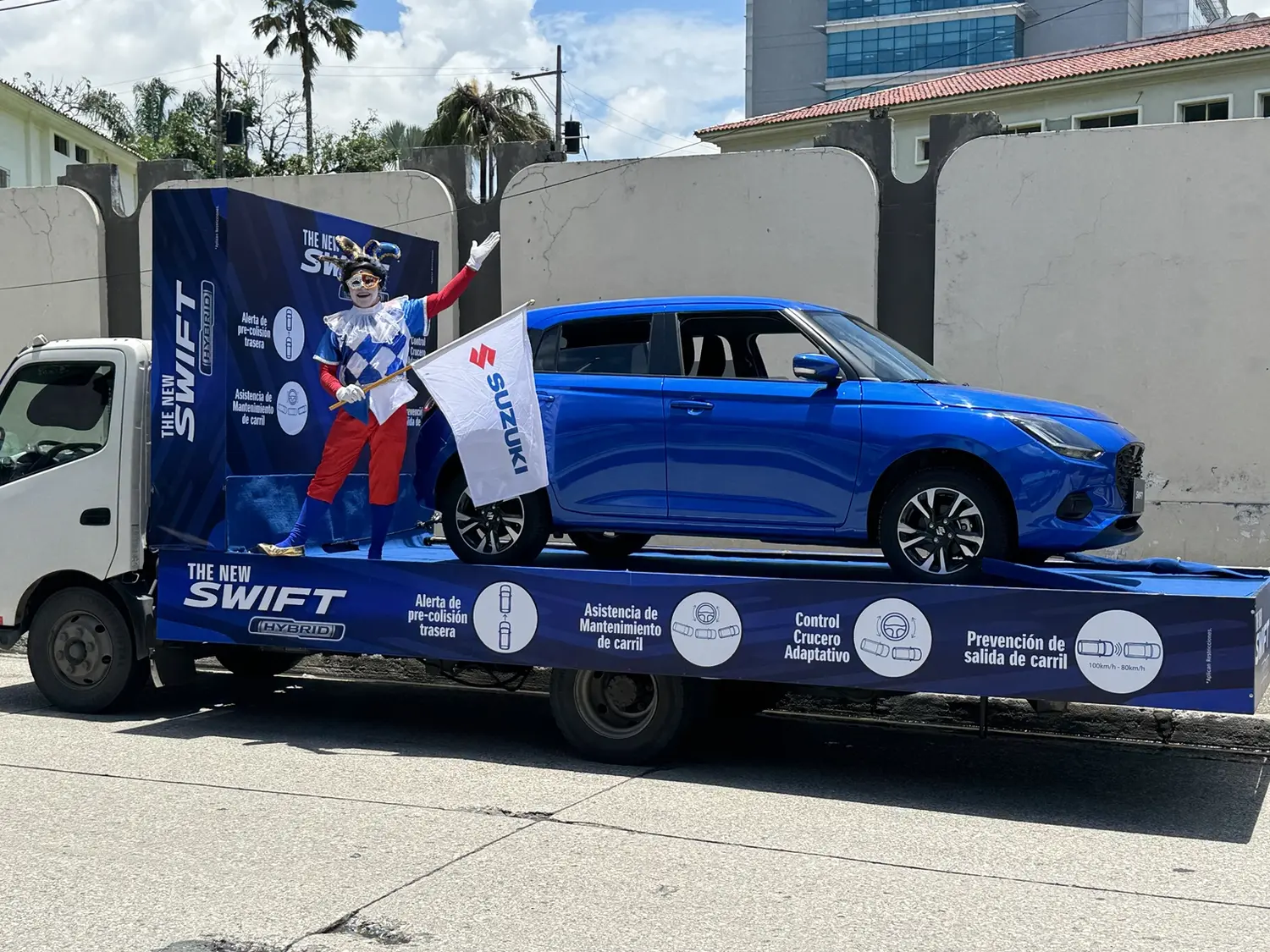 Roadshow urbano producido para Suzuki